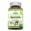 Herbal hemmeligheter Quercetin 500 Mg Supplement | Ikke-GMO | Glutenfri | laget i USA (1 pakke, 120 greve)