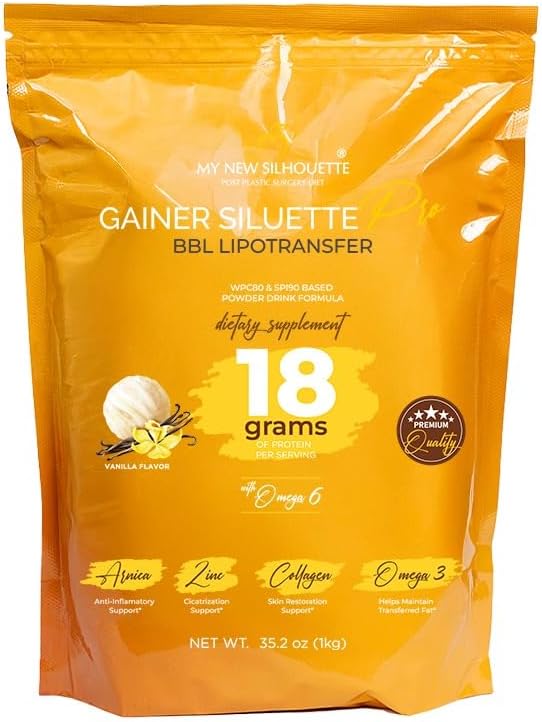 MI NUEVA SILUETA Protein Min nye Silhouette Gainer Søt Vanilla isflavor