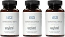 EGCG | Grønn Te Ekstrakt | 400 mg - Antioksidant Supplement | Vegansk, Glutenfri | 100 Vegetariske kapsler (pakke med 3)