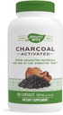 Naturens måte aktivert Charcoal, Binder uønsket materiale og gass i Digestive Tract*, 560 mg per 2-kapsule servering, 360 kapsler (Packaging May Vary)