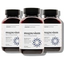 Smartere Ernæring Magnesium Complex - Chelated Magnesium Glycinate + Citrat, Malate for søvn, avslapning, Muskel og Nerver + klinisk bevist L-Theanin, ikke-GMO-180 Tablett[90-dagers forsyning]