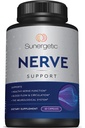 Premium Nerve støtte Supplement - med Alpha Lipoic Acid (ALA) 600 mg, Acetyl-L-Carnitine (ALC) & Benfotiamin - Nerve støtte formel for sunn sirkulasjon, føtter, hender og tær - 60 kapsler