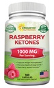 aSquared ernæring Naturlig bringebær ketoner 1000mg-180 kapsler-vekt tap Supplement, Max styrke Plus aptit Suppressant kost piller, Premium Lean helse pulver å øke ren energi og metabolisme