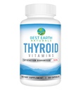 Best Earth Naturals Thyroid støtte supplement for kvinner og menn - 60 kapsler