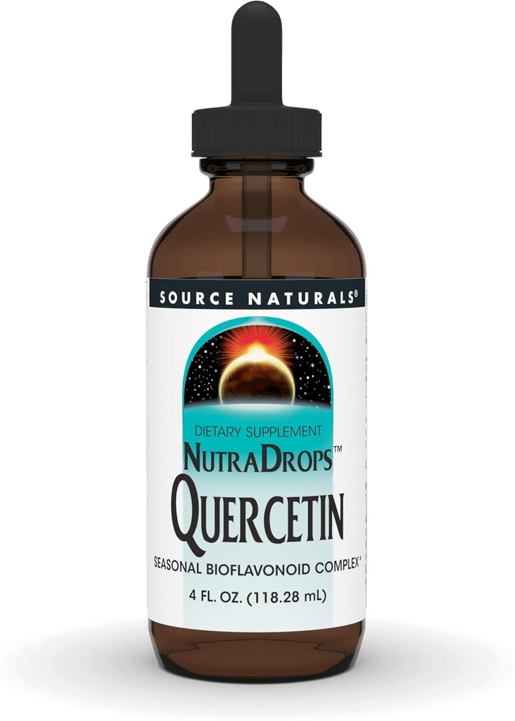 "Kjelde Naturals NutraDrops Quercetin, Seasonal Bioflavoned Complex* - 4 oz"