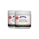 Næringsmiddel Yeast Flakes Seasoning, Nooch for vegansk ost pulver substituert, 2 lb, 100% ren ikke-forsterket, usweeted - Kosher, Glutenfri, ikke-GMO, Plantebasert protein, Dairy Free