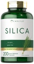 Carlyle Silica Supplement Capsules ® 200 greve | fra Hestetail Extract ® Ikke-GMO & Glutenfri
