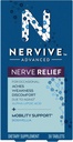 Nerviv Advanced Nerve Relief + Mobilitet, med Alfa Lipoic Acid for å bidra til å redusere Nerve Aches, Svakhet, & Discomfort*† og Boswellia for å fremme mobilitet*, vitaminer B12,B6,B1, 30 tabletter