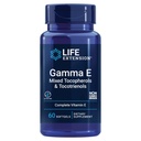 Livsforlengelse Gamma E Blandet tokoferoler og tokotrienoler – komplett vitamin E Spectrum, antioksidant beskyttelse – ikke-GMO, Glutenfri – 60 Softgels