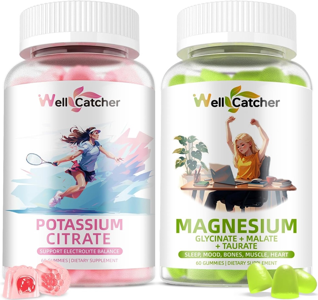 Kalium Magnesium Gummies for menn