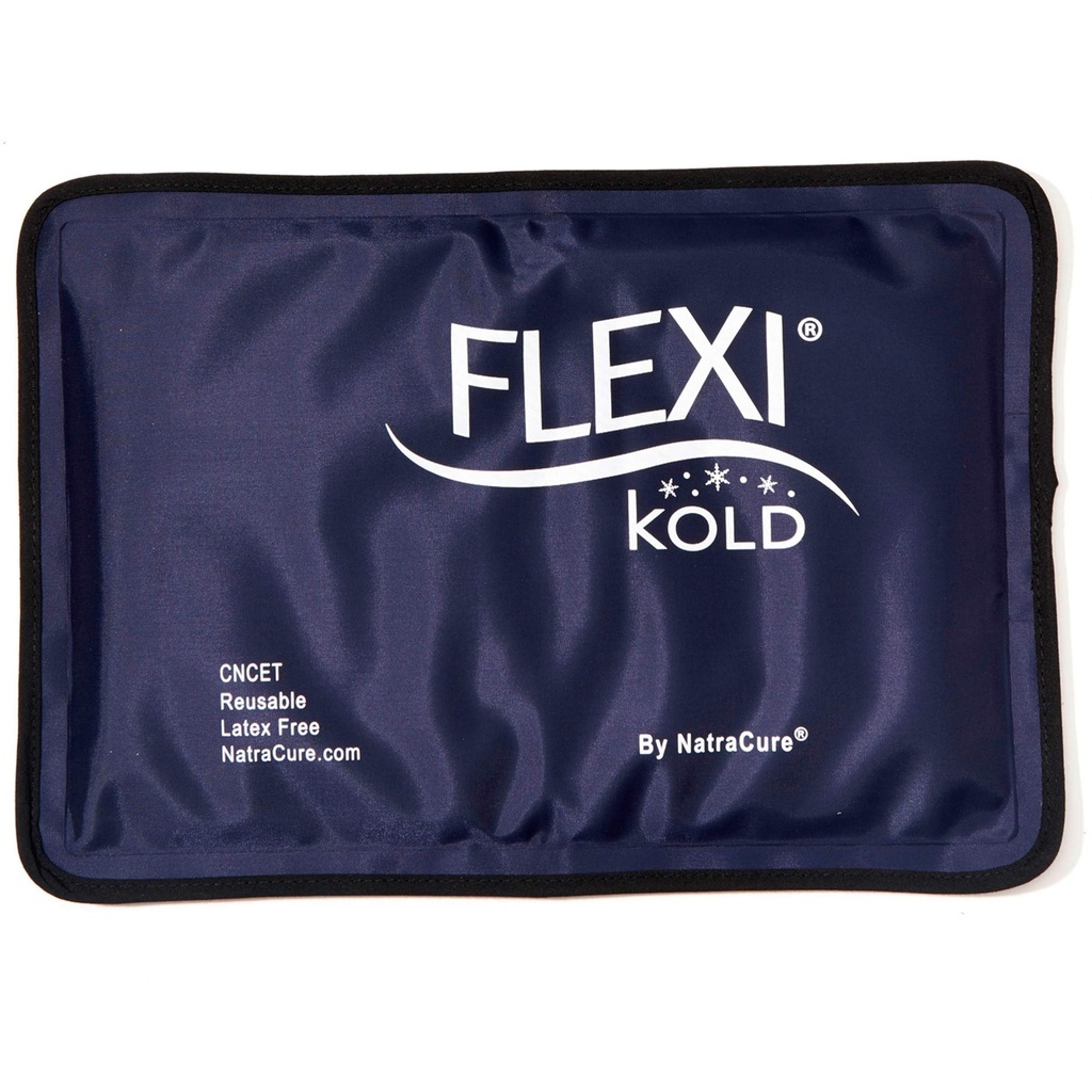 FlexiKold Gel Myk fleksible ispakker for skader - Reusable Freezer kald pakke, kald kompressor og kjøling Gel Pad for ansikt, skulder, hip, ben, arm, ankel og fotskade - medium - 7,5\" x 11.5\"