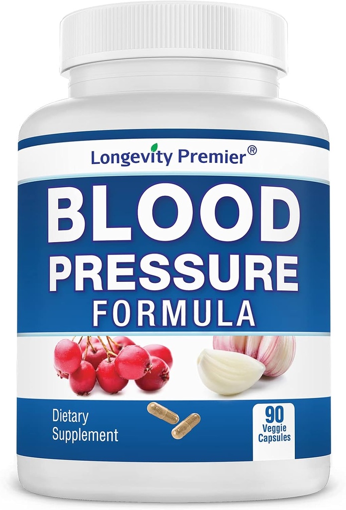 Longevity blodtrykk formel [90 kapsler]