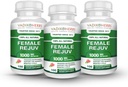 Kvinne Rejuv av Vadik urter | Herbal behandling for PMS Relief Supplement Premenstruell syklus støtte | Herbal formel kompleks for Menstruell Cramp & Perioder | Naturlig balansehormoner (3 Pack)