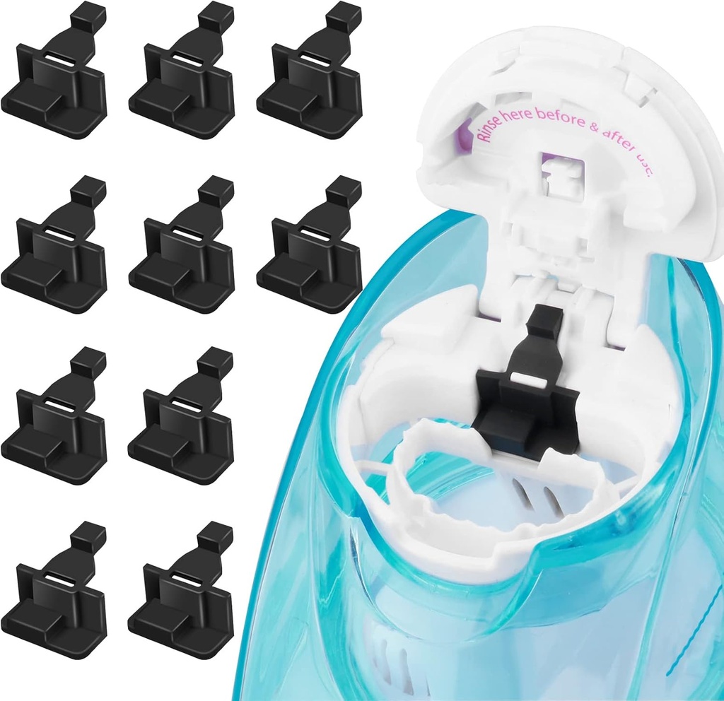 Silikon salt poser påfyller tilbehør Kompatible med Navage Nasal Care - Lagre saltvann poder for enkel operasjon 10,0 greve