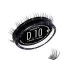 Lashify Drama 10mm Gossamer Eyelash utvidelser Påfyll, Svart, lett DIY Falske Laser for et naturlig utseende