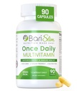 BariSlim En gang daglig Bariatric Multivitamin Capsule - 45mg jern - Bariatric Vitamin & Supplement for post Bariatric kirurgi inkludert gastrisk bypass og gastrisk erme | 90 dagers forsyning