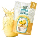 Electrolyte Drink Mix – Pineapple Agua Fresca Flavor | Sukkerfri Hydration pulver med kokosvann og mineraler | 15 Single-Serve Stick Packs, Lav kalorie, Naturlig Flavor