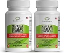 EyeScience – Macular Health Formula – 120 Kapsler – Komplett ernæringstilskudd for øyehelse - Inneholder lutein, Zeaxanthin, vitamin C, D, E & B6-2-Pack