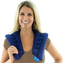Senge Buddy Microwave Oppvarming Pad - Body Wrap Varme Pad med fleksibelt mykt stoff - For varm eller kald terapi, Flott for Cramps, Muskelsmerter, leddsmerter fra ledgikt, hodepine, Hot Flashes