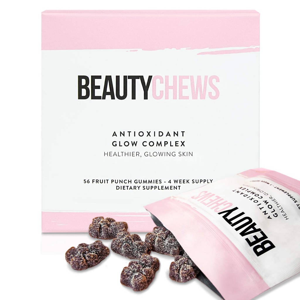 Astaxanthin og vitamin E Gummies - kollagen øker antioksidant Gummy Bear Supplement for immun støtte, anti-aldring hudpleie vitaminer for glødende hud og hår