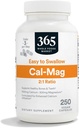365 av hele matmarkedet, Cal-Mag 2:1 Forhold, lett å sverge vegansk kapsler, 250 count