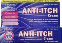 Anti-kysk krem med histaminblokker, 1.25 oz