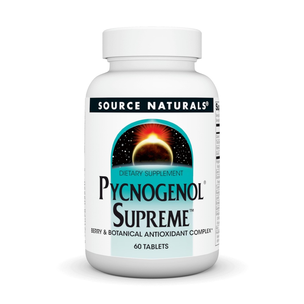 Kilde Naturals Pycnogenol Supreme, Berry & Botanisk Antioksidant Complex* - 60 tabletter