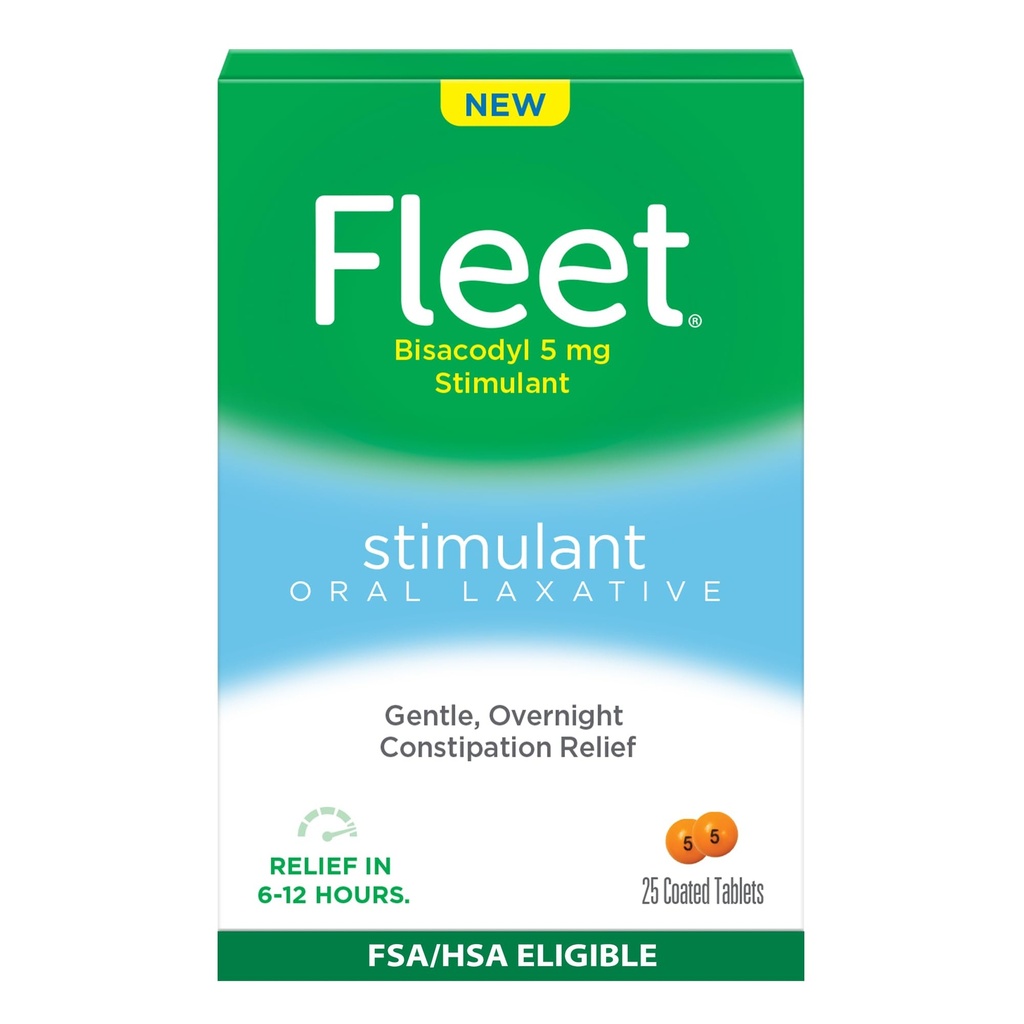 Flåte orale Laxative tabletter for overnatting cocktail relief for voksne, stimulerende Laxativ, 25 greve