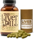 Liver piller 120 kapsler - Herbal Liver Cleanse Detox & Repair piller med Burdock Root, Melk Thistle, Rosemary og Flax frø - Ikke-GMO, organisk og naturlig Liver Detox piller for menn og kvinner