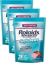 Rolaids Advanced Antacid Plus Anti-Gas Softchews, 28 greve, Blandet Berry, Heartburn og Gass Relief (Pack of 3)