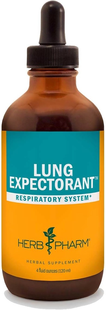 Herb Pharm Lunge Forventende flytende Herbal formel å støtte respiratorisk immunrespons - 4 Ounce