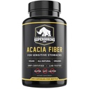 Hurtigvirkende, organisk Acacia Senegal Fiber Kapsler 300pk. Naturlig løselig Fiber Supplement Pill. Vegansk Prebiotiske kapsler.