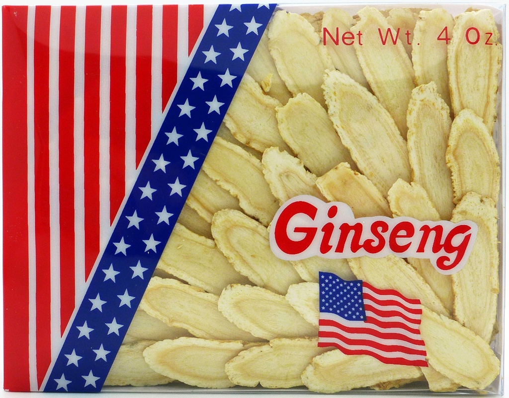 Green Bay American Ginseng fra Wisconsin, Large Slice, 4 oz/113 g, Glutenfri og ketovennlig
