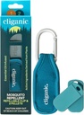 Cliganic Mosquito Repellent Pack (1 Clip + 2 Påfyll Pellets) - Naturlig DEET-fri, essensiell olje infisert