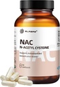 N-acetyl-L-cysteine (NAC) Supplement 450 mg,Antioksidant,Promotes Liver & Kidney Detox,Supporter pustende helse og immunfunksjon, 90 kapsler