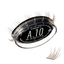 Lashify forsterke 10mm Gossamer Eyelash utvidelser fylle, aske farge, DIY falske visker for et naturlig utseende
