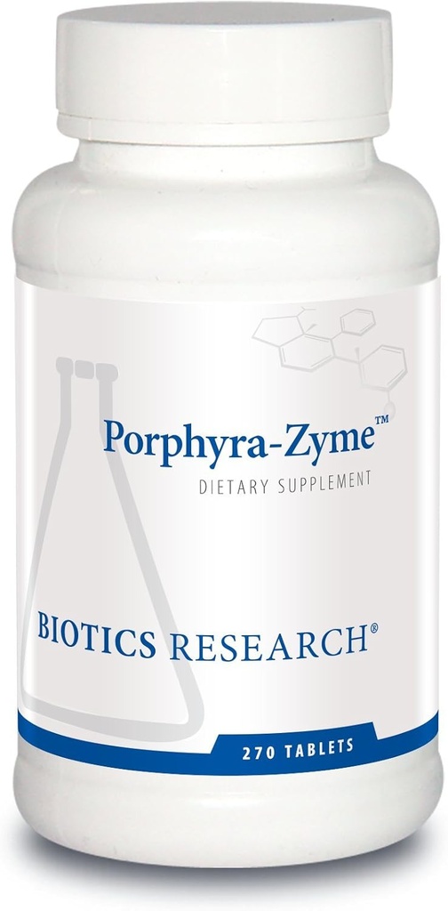 Biotikk Forskning Porfyra Zyme Klorophyll Konsentrat, Heavy Metal Bindekapasitet, Avgiftning, 270 tabletter