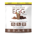 Designer velvære, Designer Egg, Naturlig Egg Yolk & Hvitt Protein pulver, Keto og Paleo Vennlig, Lav kalori, Mindre fett og kolesterol, Nederlandsk sjokolade, 12.4 Ounce