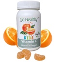 Gå Sunn C-vitamin Gummies for barn, Immunsupport, Barn Vitamin Gummies, Barn Vitaminer, Kosher, Halal, Tasty Gummy - 60 Serverer