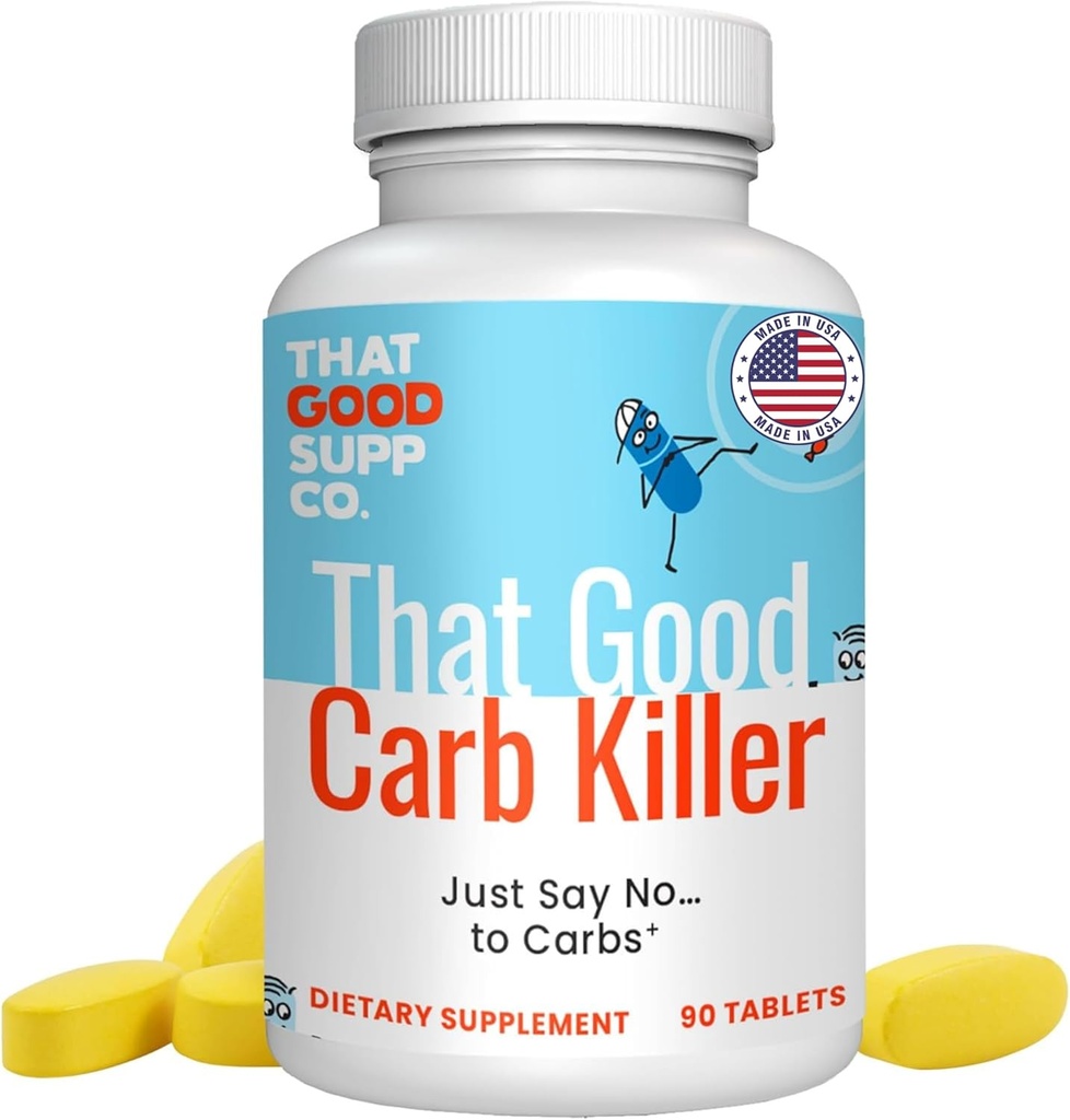Den gode Supp Co at god Carb Killer - Carb Blocker piller for vekt vedlikehold mål - Appetite Blocker, dreper sukker og karb craving - trygt og keto vennlig formel - laget i USA