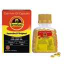 Seacod Cod-lever oljekapsler, Omega-3 fettsyre, vitamin A, vitamin D 100 kapsler