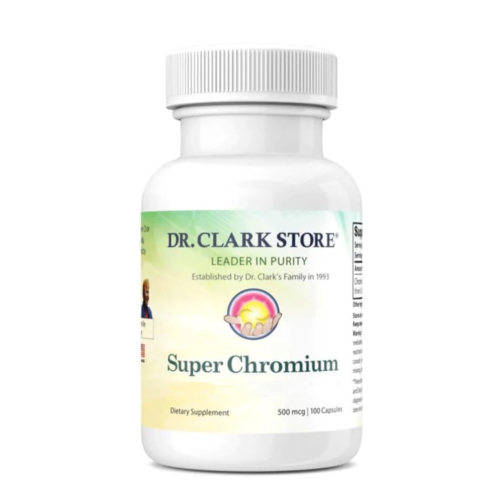 Dr. Clark Store Superkromium, 500 mg 100 kapsler