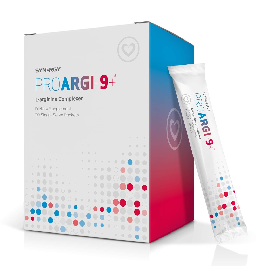 Synergy ProArgi-9 Plus L-Arginine Complexer Diett Supplement - Blandet Berry - 30 Pakker