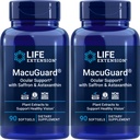Livsforlengelse MacuGuard Ocular Support 90 mykegels med Saffron & Astaxanthin