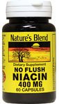 Naturens blanding niacin ingen flush 400 mg 60 kapsler