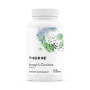 THORNE - Acetyl-L-karnitin - 500 mg - støtter hjernefunksjon og sunne nervefølsomheter i hender og føtter* - Gluten, Dairy & Soja-fri - 60 Kapsler