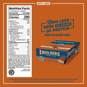 CLIF BUILDERS - Protein Bars - Sjokolade Peanut Butter Flavor - 20g Protein (2.4 Ounce, 12 Count) (nå Glutenfri)