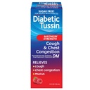 Diabetisk tussin DM Maksimum styrke kyrkje og bryst kongestiv lindring flytende Cough Syrup, trygt for diabetikk, berry flavored, 4 fl Oz (pakke av 1)