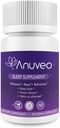Naturlig søvnhjelp | Ikke-habit forming | Herbal søvn Supplement for bedre søvn med Valerian, Melatonin, Magnesium og Ashwagandha | sovepiller for voksne (28 vegansk kapsler)