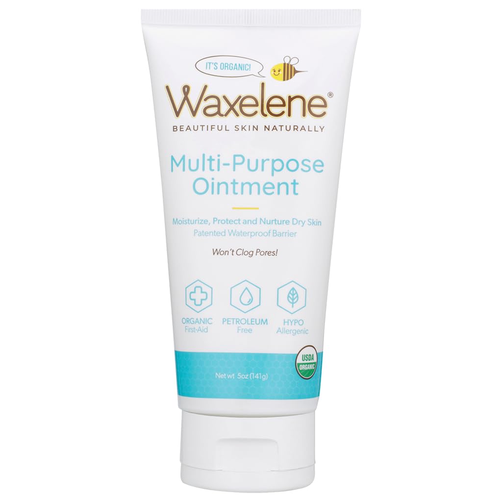 Waxelene Multipurpose Ointment Stor Tube, Organisk Aerated Balm Olje Jelly Alternativ Soothing Botanisk Eczema Tørr hud Ansiktsfortøyner